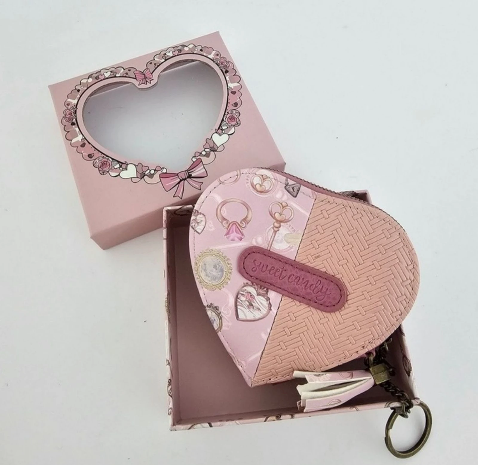 Monedero Sweet Candy coração rosa 🩷 – photo 4